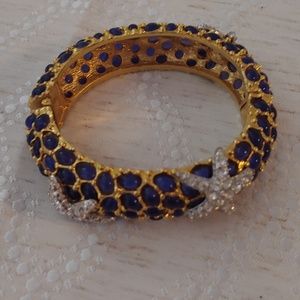 Kenneth J Lane Blue Cabochon Bracelet